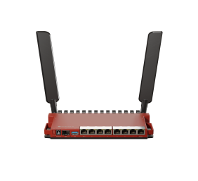 MikroTik | Router | L009UiGS-2HaxD-IN | 802.11ax | 10/100/1000 Mbit/s | Ethernet LAN (RJ-45) ports 8 | Mesh Support No | MU-MiMO No | No mobile broadband | Antenna type External | 1x USB 3.0 type A