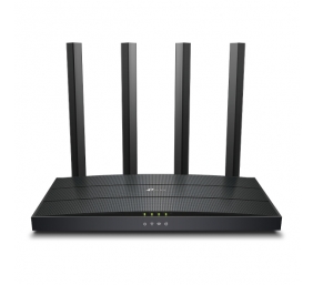 Wi-Fi 6 Router | Archer AX12 | 802.11ax | 300+1201 Mbit/s | 10/100/1000 Mbit/s | Ethernet LAN (RJ-45) ports 3 | Mesh Support No | MU-MiMO No | No mobile broadband | Antenna type External