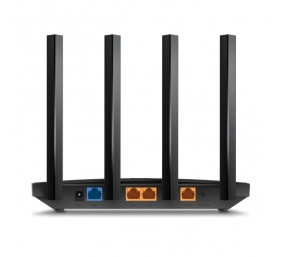 Wi-Fi 6 Router | Archer AX12 | 802.11ax | 300+1201 Mbit/s | 10/100/1000 Mbit/s | Ethernet LAN (RJ-45) ports 3 | Mesh Support No | MU-MiMO No | No mobile broadband | Antenna type External