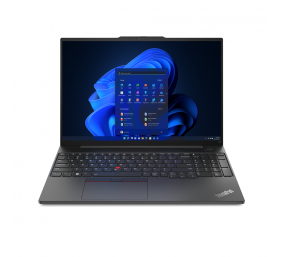 Lenovo | ThinkPad E16 (Gen 1) | Black | 16 " | IPS | WUXGA | 1920 x 1200 | Anti-glare | AMD Ryzen 5 | 7530U | SSD | 16 GB | DDR4-3200 | SSD 256 GB | AMD Radeon Graphics | Windows 11 Pro | 802.11ax | Bluetooth version 5.1 | Keyboard language English | Keyb