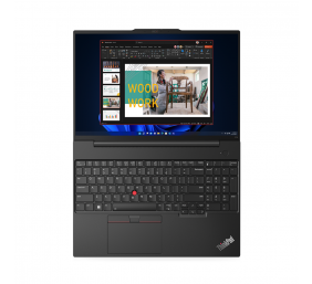 Lenovo | ThinkPad E16 (Gen 1) | Black | 16 " | IPS | WUXGA | 1920 x 1200 | Anti-glare | AMD Ryzen 5 | 7530U | 16 GB | DDR4-3200 | SSD 256 GB | AMD Radeon Graphics | Windows 11 Pro | 802.11ax | Bluetooth version 5.1 | Keyboard language English | Keyboard b