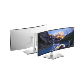 Dell | UltraSharp Monitor | U3824DW | 37.5 " | IPS | WQHD+ | 21:9 | 60 Hz | 8 ms | 3840 x 1600 | 300 cd/m² | HDMI ports quantity 2 | Silver