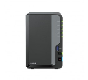 Synology | Tower NAS | DS224+ | up to 2 HDD/SSD | Intel Celeron | J4125 | Processor frequency 2.0 GHz | 2 GB | DDR4