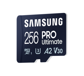 Samsung | MicroSD Card | PRO Ultimate | 256 GB | microSDXC Memory Card | Flash memory class U3, V30, A2 | SD adapter