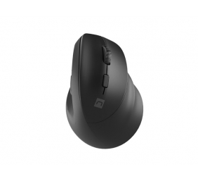 Natec | Vertical Mouse | Crake 2 | Vertical Mouse | Wireless | Bluetooth, 2.4GHz | Black