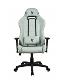 Arozzi Frame material: Metal; Wheel base: Nylon; Upholstery: Soft Fabric | Gaming Chair | Torretta SoftFabric | Pearl Green