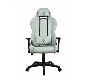 Arozzi Frame material: Metal; Wheel base: Nylon; Upholstery: Soft Fabric | Gaming Chair | Torretta SoftFabric | Pearl Green
