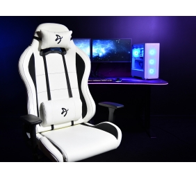 Arozzi Frame material: Metal; Wheel base: Nylon; Upholstery: Soft PU | Arozzi | Gaming Chair | Torretta SoftPU | White