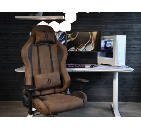 Arozzi Frame material: Metal; Wheel base: Nylon; Upholstery: Supersoft | Gaming Chair | Torretta SuperSoft | Brown