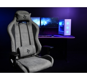 Arozzi Frame material: Metal; Wheel base: Nylon; Upholstery: Supersoft | Gaming Chair | Torretta SuperSoft | Anthracite