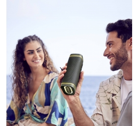 Energy Sistem | Speaker with RGB LED Lights | Yume ECO | 15 W | Waterproof | Bluetooth | Green | Portable | Wireless connection