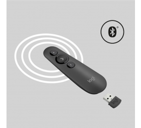 Logitech R500s Laser Presentation Remote Nuotolinio valdymo pultas, Graphite