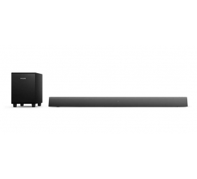 Philips Soundbar 2.1 with wireless subwoofer TAB5308/10, Bluetooth® HDMI ARC, 70W