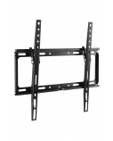 Universal tilting wall mount for TV up to 65", 200x100 mm, 200x200 mm, 300x300 mm, 400x400 mm, 1° up and 3° down tilt, wall Distance: 3 cm, mounting templates included, mounting hardware included