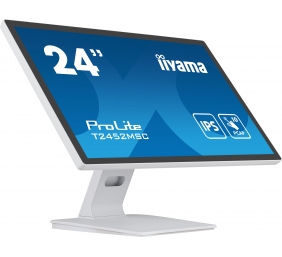 23.8” PCAP 10pt touchscreen monitor featuring IPS panel technology, Edge-to-Edge glass design and anti fingerprint coating