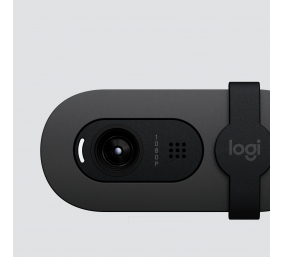 Logitech Brio 105 Verslo Internetinė kamera, 2 MP, FHD 1080p, USB-A, Juoda
