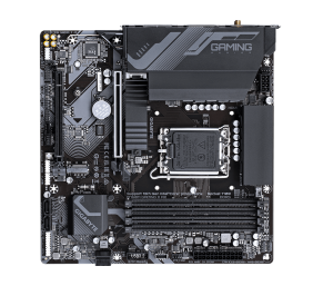 Gigabyte B760M GAMING X AX | Processor family Intel | Processor socket LGA1700 | DDR5 DIMM | Supported hard disk drive interfaces SATA, M.2 | Number of SATA connectors 4