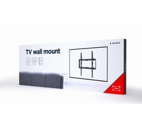 Gembird | Wall mount | WM-55F-04 | Fixed | 32-55 " | Black