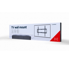Gembird | Wall mount | WM-70F-03 | Fixed | 37-70 " | Black