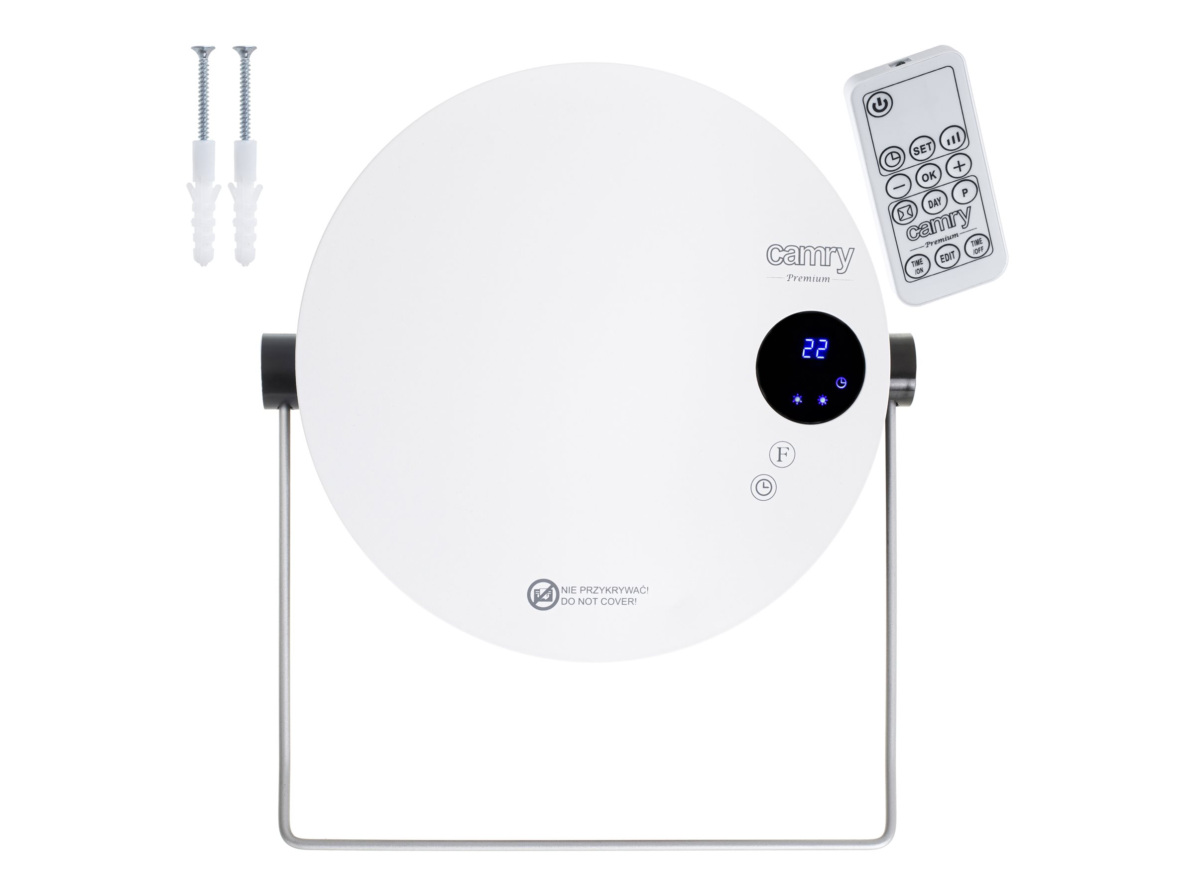 Camry | CR 7747 | Bathroom heater | 2000 W | Number of power levels 2 | White | IPX 2