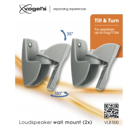 Vogels | Loundspeaker Mount | VLB500 | Turn, Tilt | Maximum weight (capacity) 5 kg | Silver