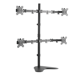 Logilink BP0046 Quad Monitor Desk Stand 13"-32'' | Logilink | Desk Mount | BP0046 | 13-32 " | Maximum weight (capacity) Carrying capacity of each arm: Max. 8 kg  kg | Black