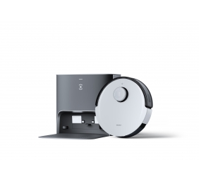 Ecovacs | Robotic Vacuum Cleaner | DEEBOT X1 PLUS | Wet&Dry | Lithium Ion | 5200 mAh | Dust capacity 0.4 + 3.2 L | 5000 Pa | Black/Silver | Battery warranty 24 month(s)