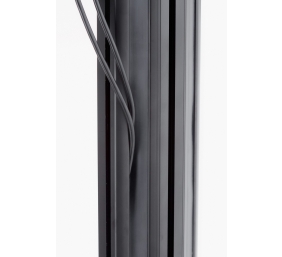EDBAK | TRV100 | Trolleys & Stands | 42-75 " | Maximum weight (capacity) 70 kg | Black