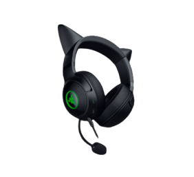 Razer Kraken Kitty V2 Laidinės žaidimų ausinės, Juoda