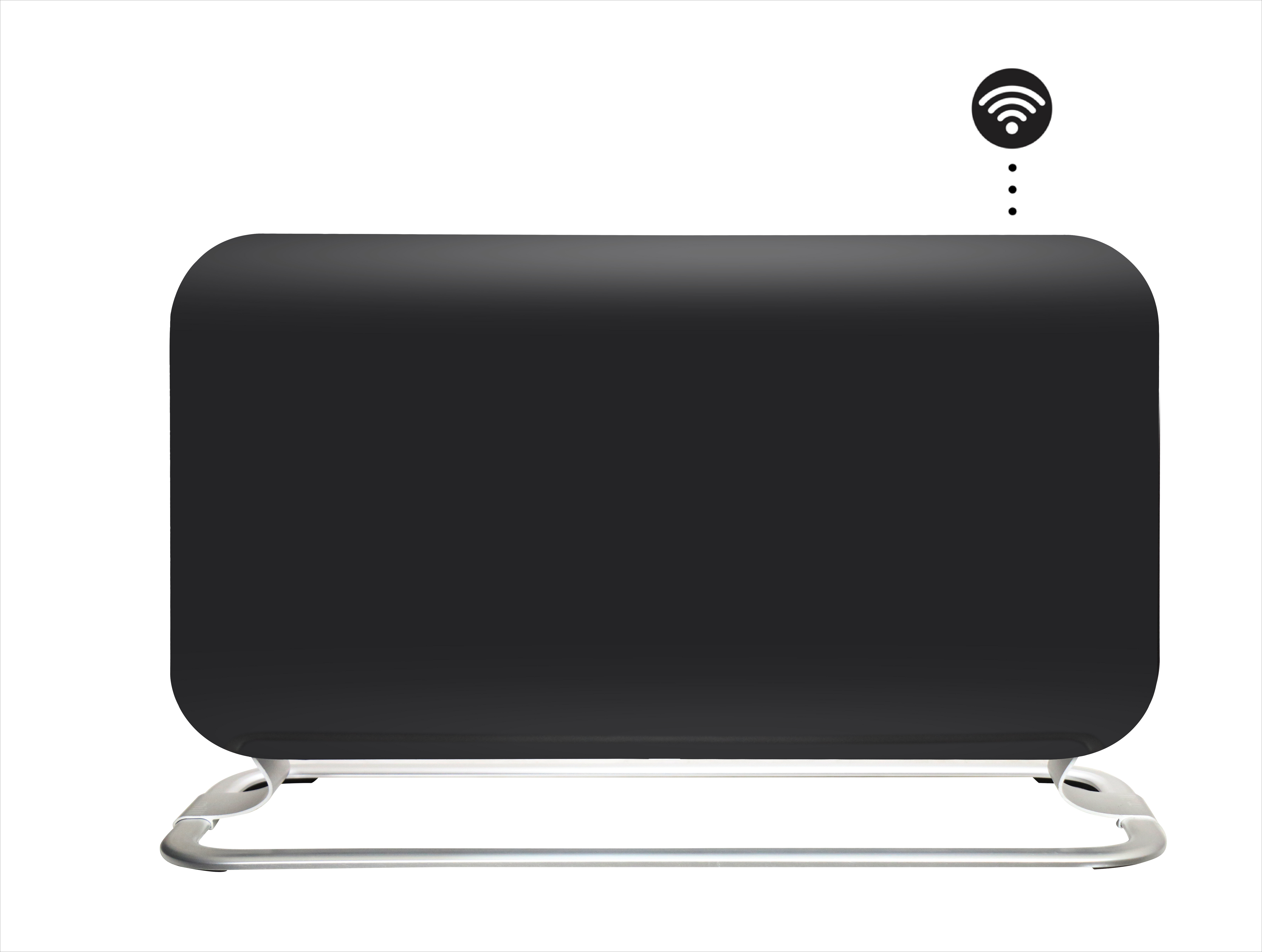 Mill CO1200WIFI3BLACK GEN3 Convection Heater, 1200W, Steel fronts, LED display, Black | Mill | Heater | CO1200WIFI3BLACK GEN3 | Convection Heater | 1200 W | Black