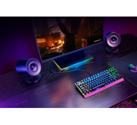 Razer | Gaming Speakers | Nommo V2 X - 2.0 | Bluetooth | Black