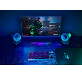 Razer | Gaming Speakers | Nommo V2 X - 2.0 | Bluetooth | Black