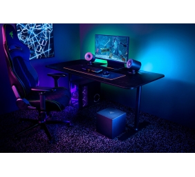 Razer Nommo V2 Full Range 2.1 PC Žaidimų garso kolonėlės, Juoda