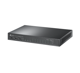 TP-LINK | 8-Port 10/100Mbps+3-Port Gigabit Desktop Switch with 8-Port PoE+ | TL-SL1311P | Unmanaged | Desktop