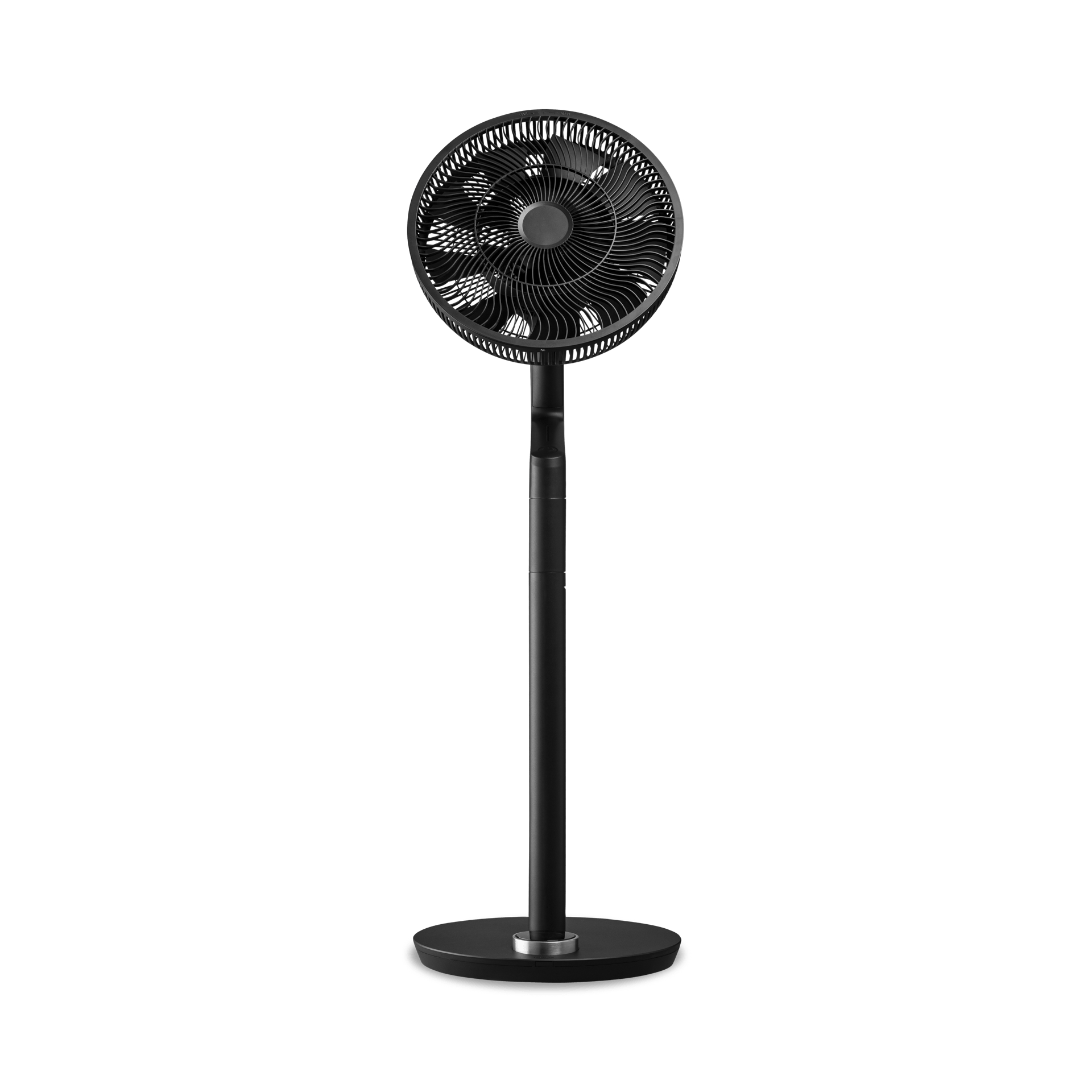 Duux | Fan | Whisper Flex Ultimate Smart | Stand Fan | Black | Diameter 34 cm | Number of speeds 30 | Oscillation | 3-26 W | Remote control