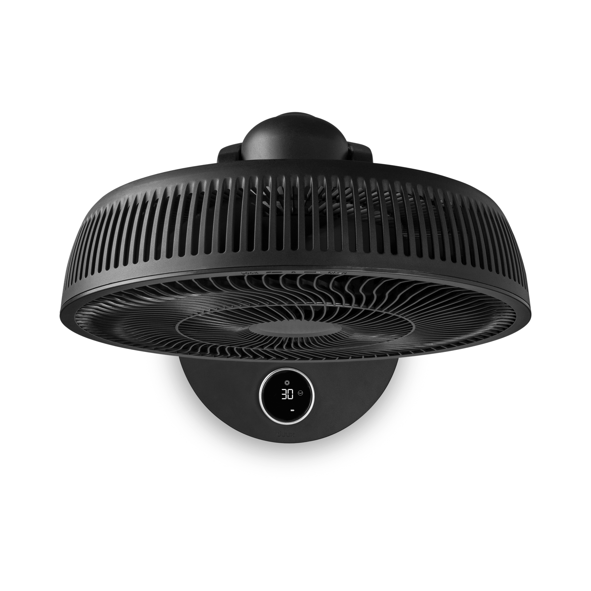 Duux | Fan | Whisper Flex Ultimate Smart | Stand Fan | Black | Diameter 34 cm | Number of speeds 30 | Oscillation | 3-26 W | Remote control