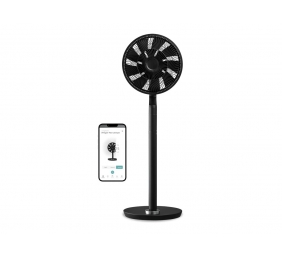 Duux | Fan | Whisper Flex Ultimate Smart | Stand Fan | Black | Diameter 34 cm | Number of speeds 30 | Oscillation | 3-26 W | Remote control