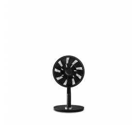 Duux | Fan | Whisper Flex Ultimate Smart | Stand Fan | Black | Diameter 34 cm | Number of speeds 30 | Oscillation | 3-26 W | Remote control