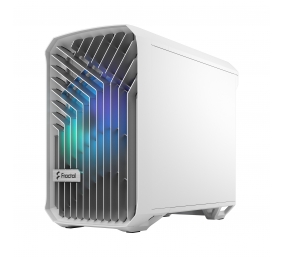 Fractal Design | Torrent Nano RGB White TG clear tint | Side window | White TG clear tint | Power supply included No | ATX