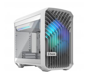Fractal Design | Torrent Nano RGB White TG clear tint | Side window | White TG clear tint | Power supply included No | ATX