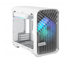 Fractal Design | Torrent Nano RGB White TG clear tint | Side window | White TG clear tint | Power supply included No | ATX