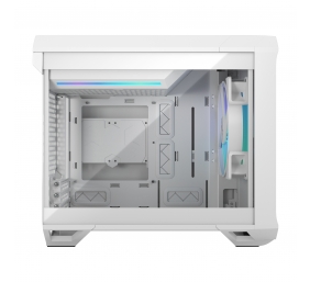 Fractal Design | Torrent Nano RGB White TG clear tint | Side window | White TG clear tint | Power supply included No | ATX