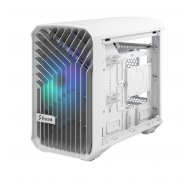 Fractal Design | Torrent Nano RGB White TG clear tint | Side window | White TG clear tint | Power supply included No | ATX