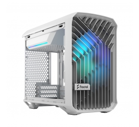 Fractal Design | Torrent Nano RGB White TG clear tint | Side window | White TG clear tint | Power supply included No | ATX