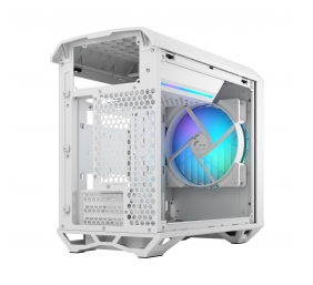 Fractal Design | Torrent Nano RGB White TG clear tint | Side window | White TG clear tint | Power supply included No | ATX