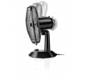 ETA | Zefir ETA160790010 | Table Fan | Black | Diameter 30 cm | Number of speeds 3 | Oscillation | 45 W