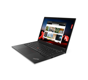Lenovo | ThinkPad T14s | Black | 14 " | IPS | WUXGA | 1920 x 1200 | Anti-glare | Intel Core i7 | i7-1355U | 16 GB | Soldered LPDDR5x-4800 | Solid-state drive capacity 512 GB | Intel Iris Xe Graphics | Windows 11 Pro | 802.11ax | Bluetooth version 5.1 | LT