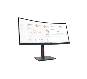 Lenovo | ThinkVision | T34w-30 | 34 " | VA | 21:9 | 60 Hz | 4 ms | 3440 x 1440 | 350 cd/m² | HDMI ports quantity 1 | Black | Warranty 36 month(s)