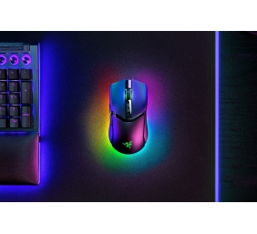 Razer Cobra Pro Žaidimų pelė belaidė, RF Wireless + Bluetooth + USB-C, Optical 30000 DPI, Juoda