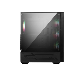 MSI | PC Case | MAG FORGE 112R | Side window | Black | Mid-Tower | Power supply included No | ATX